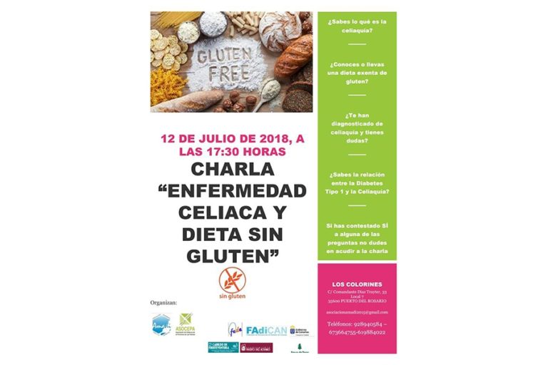 «Enfermedad Celiaca Y Dieta Sin Gluten» En Fuerteventura | FACE