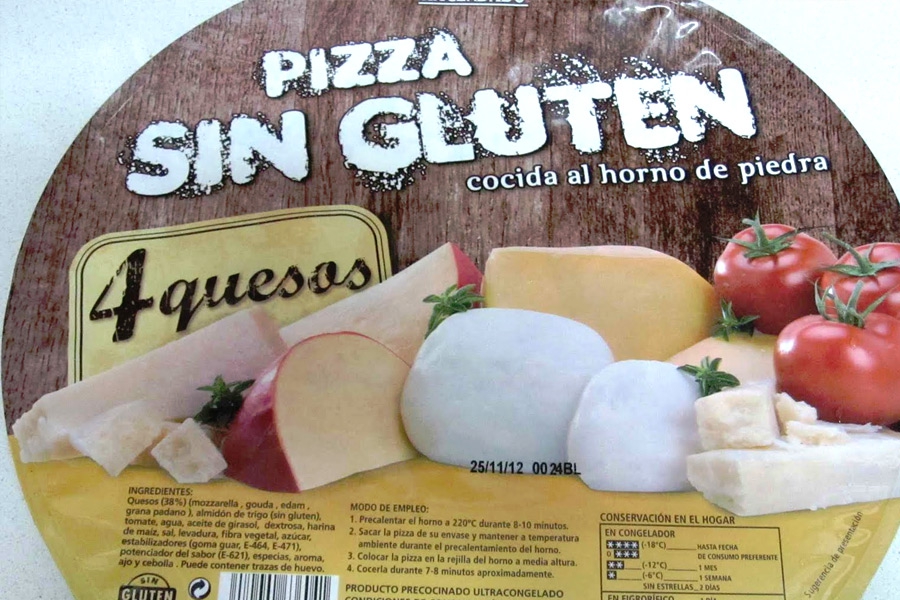 Receta de Pizza sin gluten - Mercadona