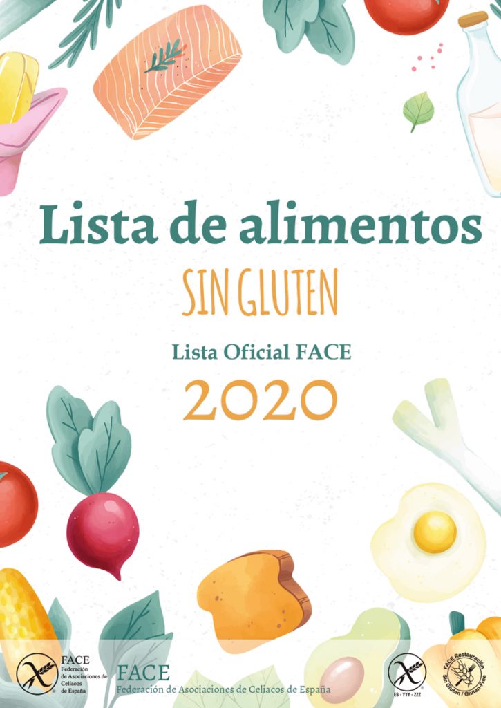 Lista De Alimentos Sin Gluten Face