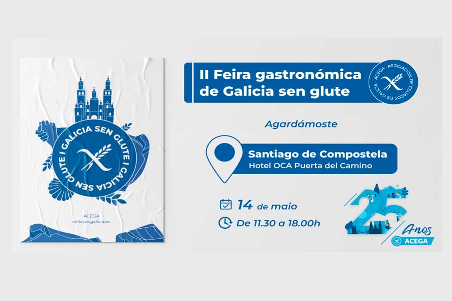 II Feria gastronómica de Galicia sin gluten