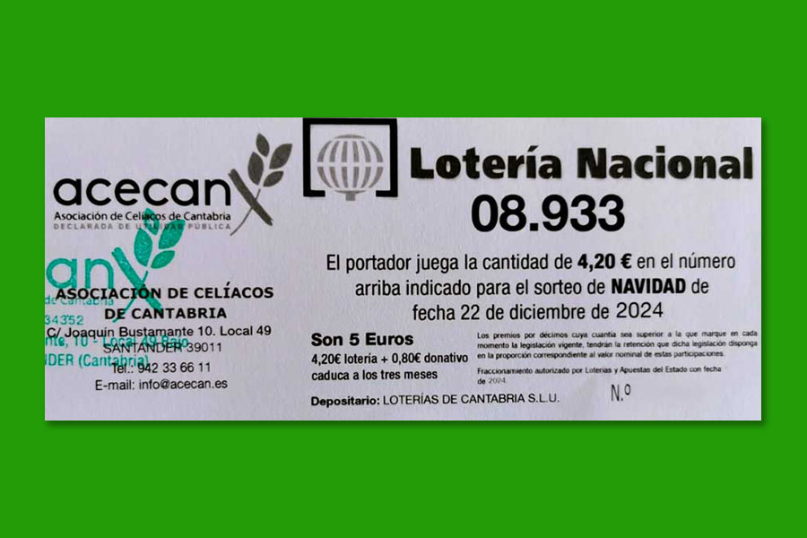 Lotería ACECAN 2024